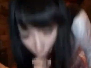 タレ目のエロイ雰囲気をまとった美少女がねっとりじゅっぽりフェラ【口内射精】